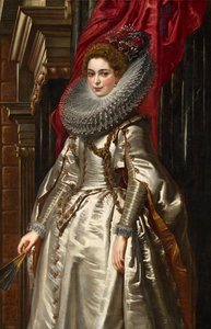 Marchesa Brigida Spinola Doria door Peter Paul Rubens